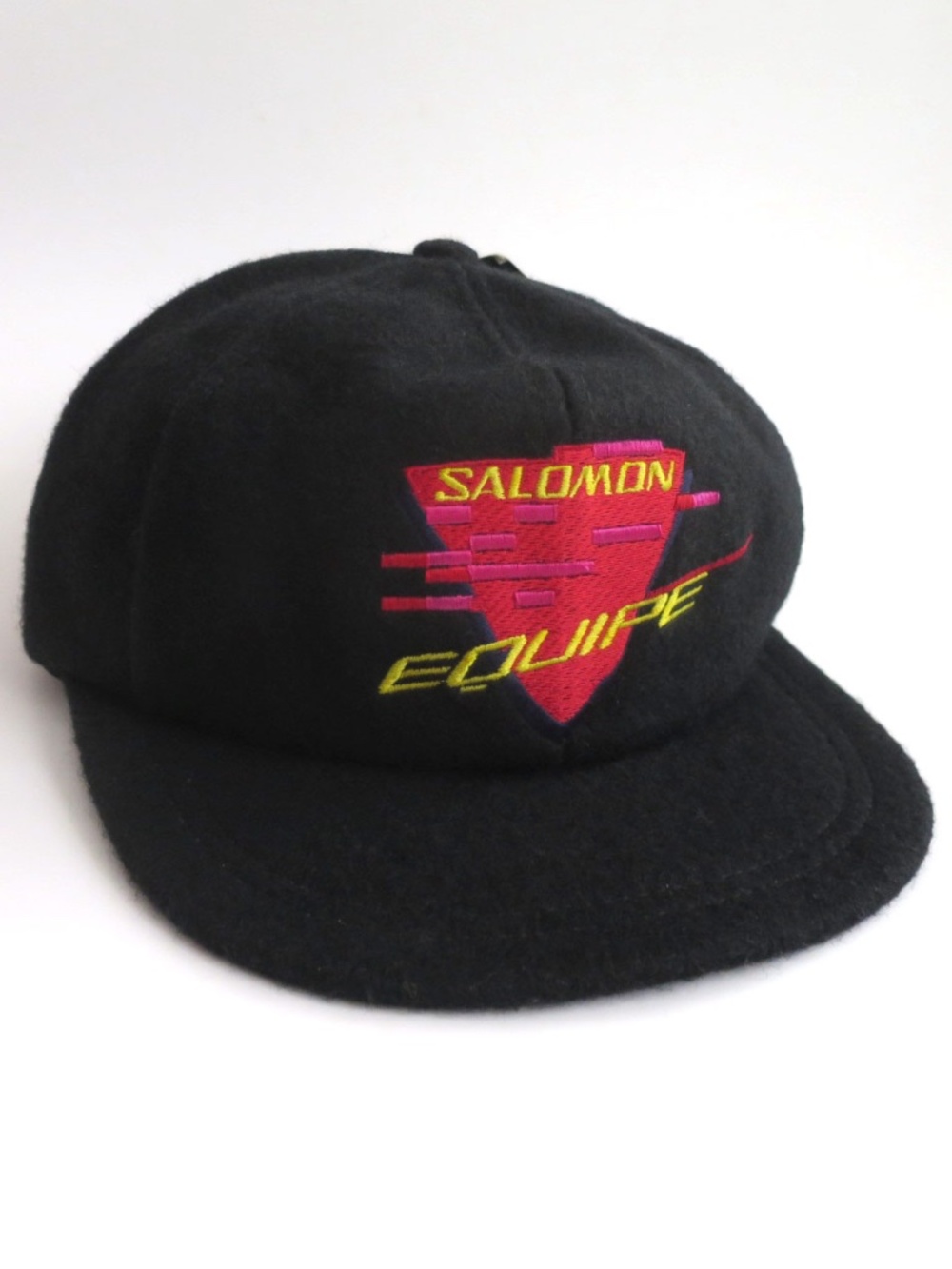 Rare Vintage 90s Salomon Wool Baseball Cap O/S